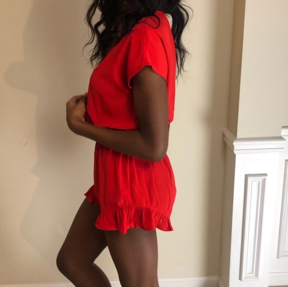 Orange romper - Picture 3 of 4